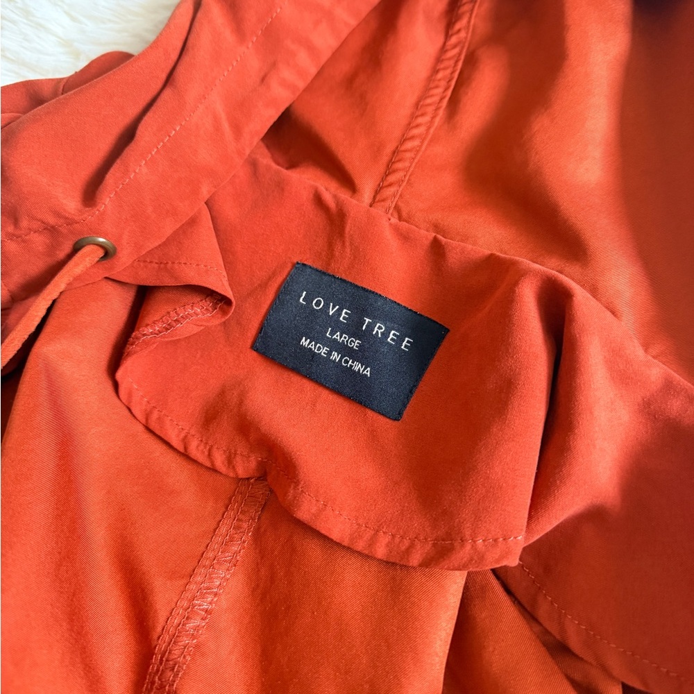 Love Tree Terracotta Utility Jacket - Picture 3 of 3